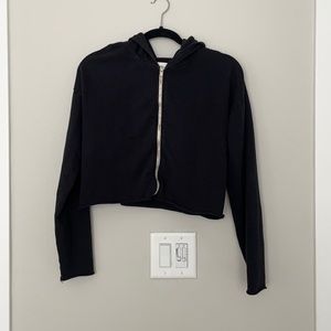 Mate the label black lewis hoodie size S